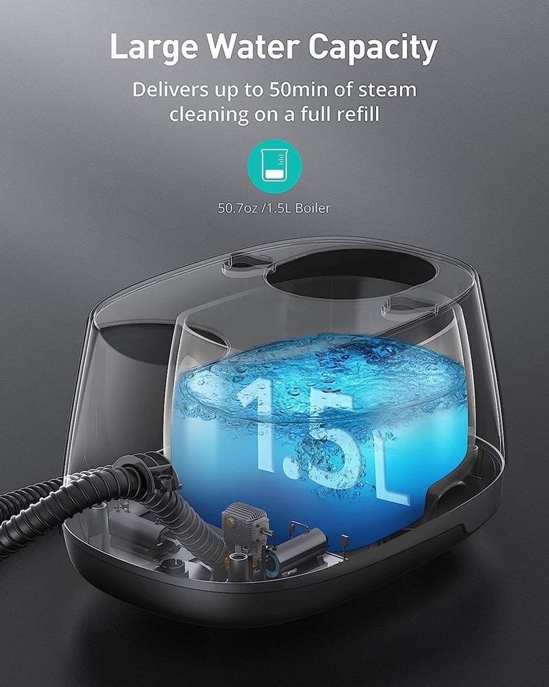 Aspiron Steam Cleaner Multipurpose New Missing Pieces