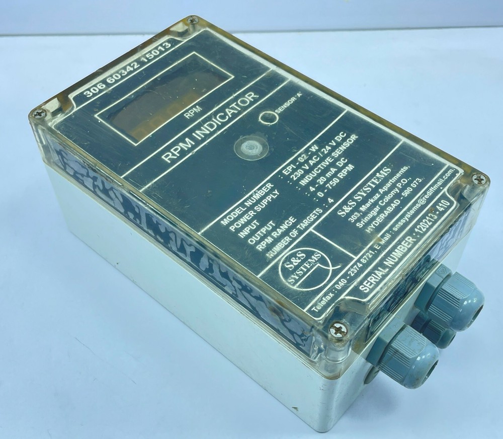 S&S System EPI-02-W RPM Indicator