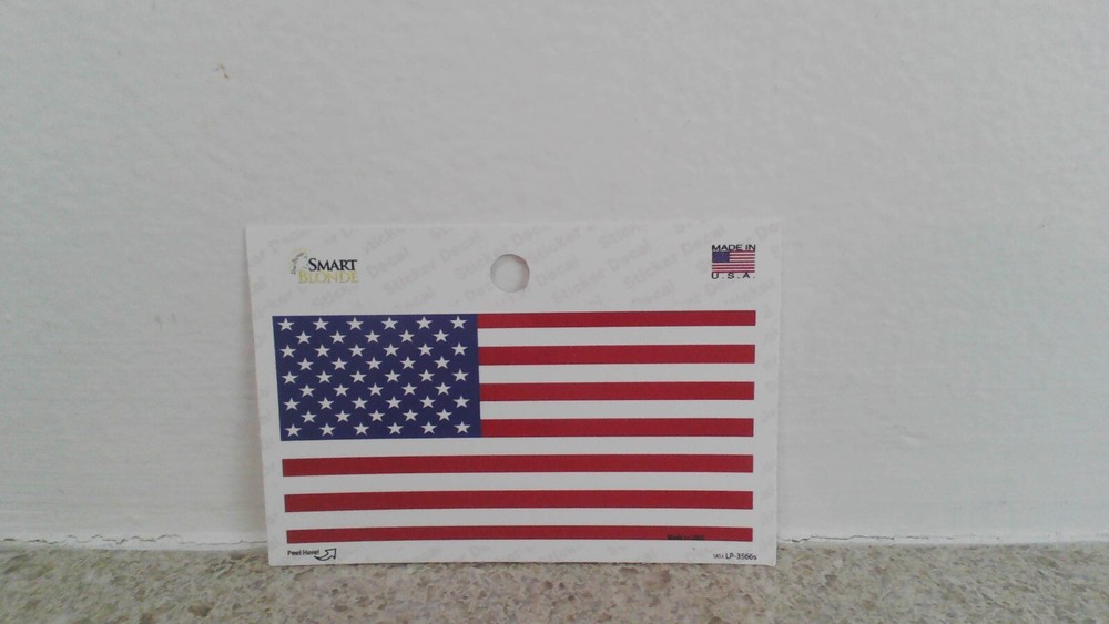 American Flag - 3"  Decal Sticker