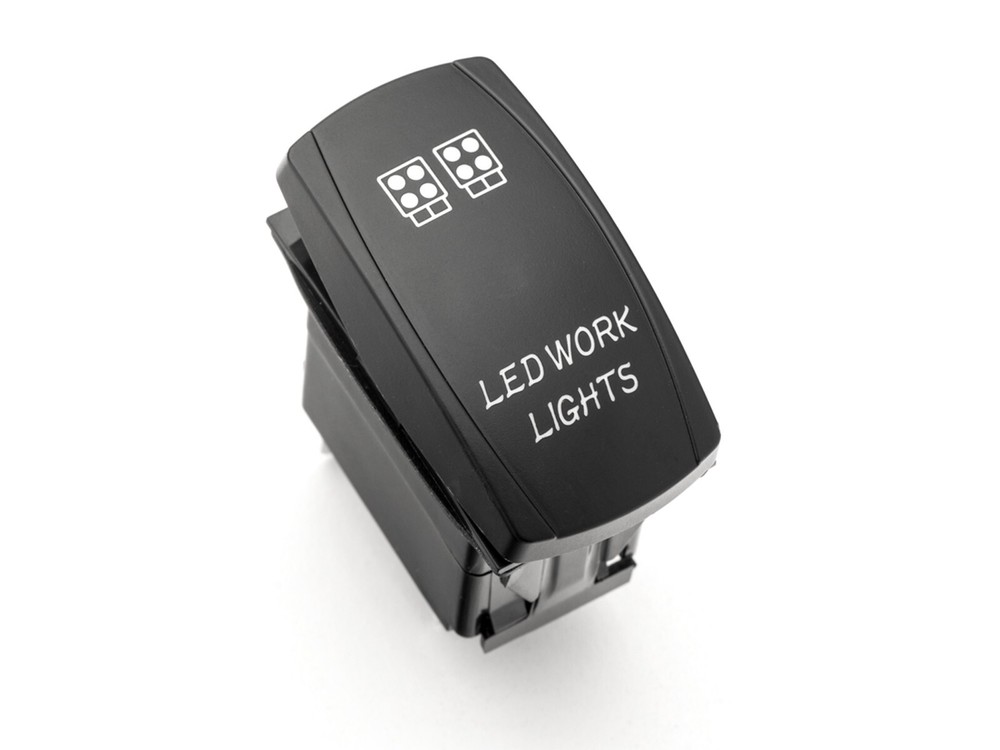 SuperATV 3'' UTV Recessed LED Cube Lights Flood Pattern with Rocker Switch -Pair