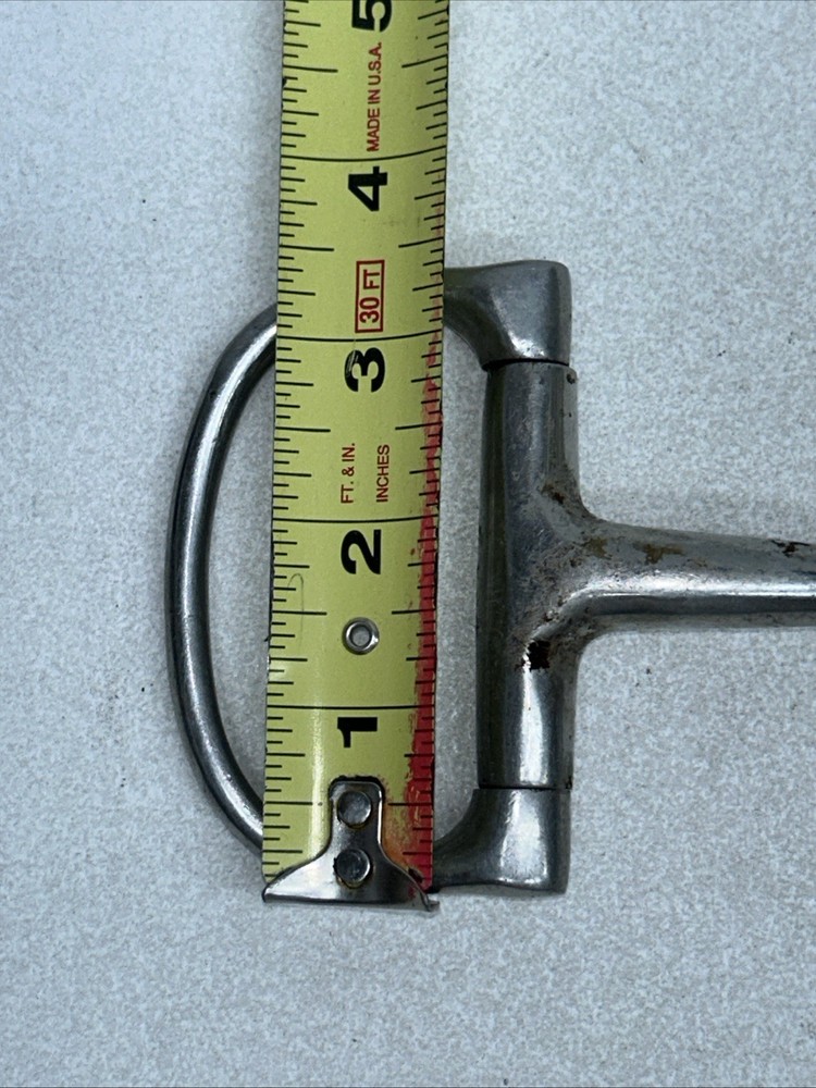 Vintage Horse Bit Silver Tone