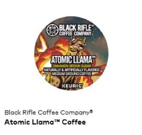 𝑲𝒆𝒖𝒓𝒊𝒈 𝑲-𝒄𝒖𝒑𝒔 Black Rifle Coffee Company Atomic Llama 66 Count