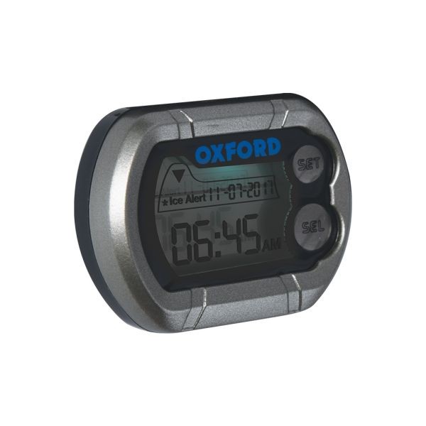 Clock (electronic with thermometer; waterproof)