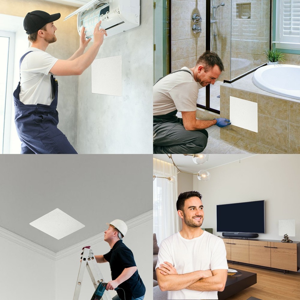 Morvat 12x12 Spring Access Panel for Drywall & Ceiling, 4 Pack