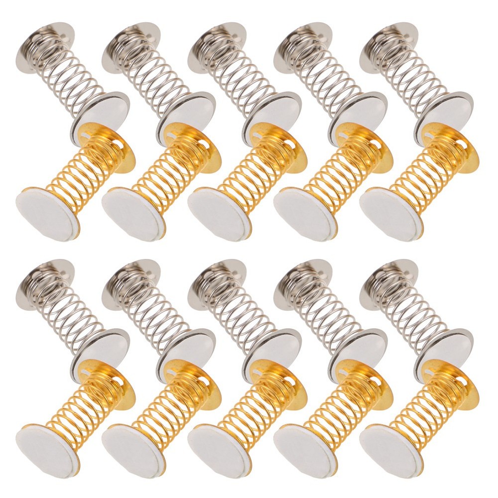 20 Pcs Small Spring Action Figure Display Stand Car Dashboard Base