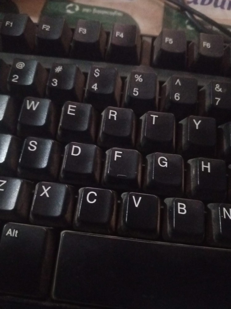 USB Keyboard for PC - Black