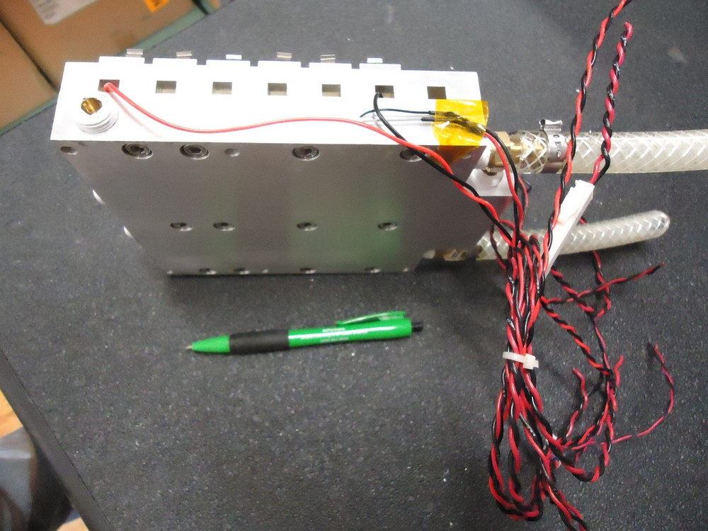 Used, LLE, BLUE LASER DIODE ARRAY, 30 laser diodes receptacles, water cooled