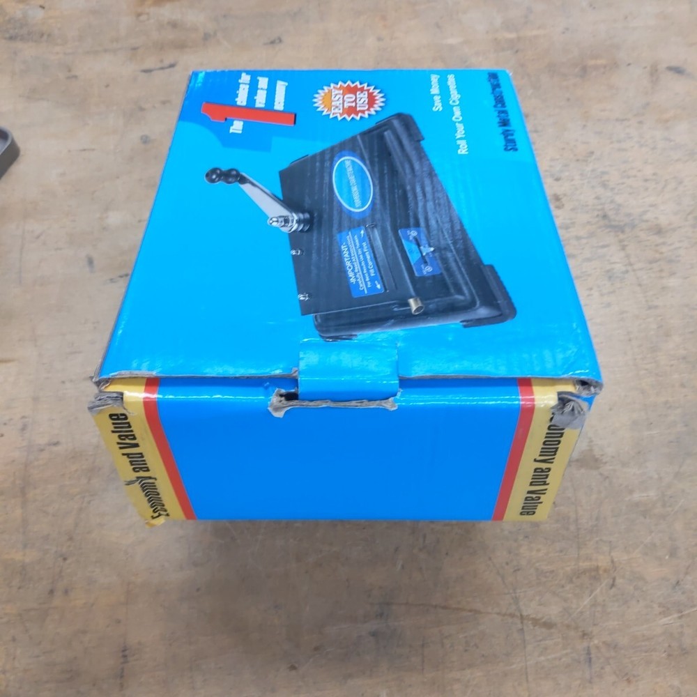 Cigarette injector machine makes 100MM , King And Regular Size Cigarettes. #1