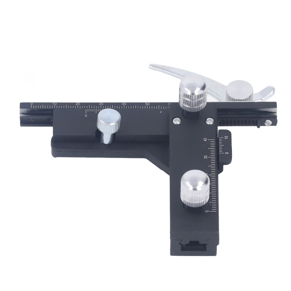 Microscope Movable Caliper Ruler Mechanical X-Y Movable Stage With Scale