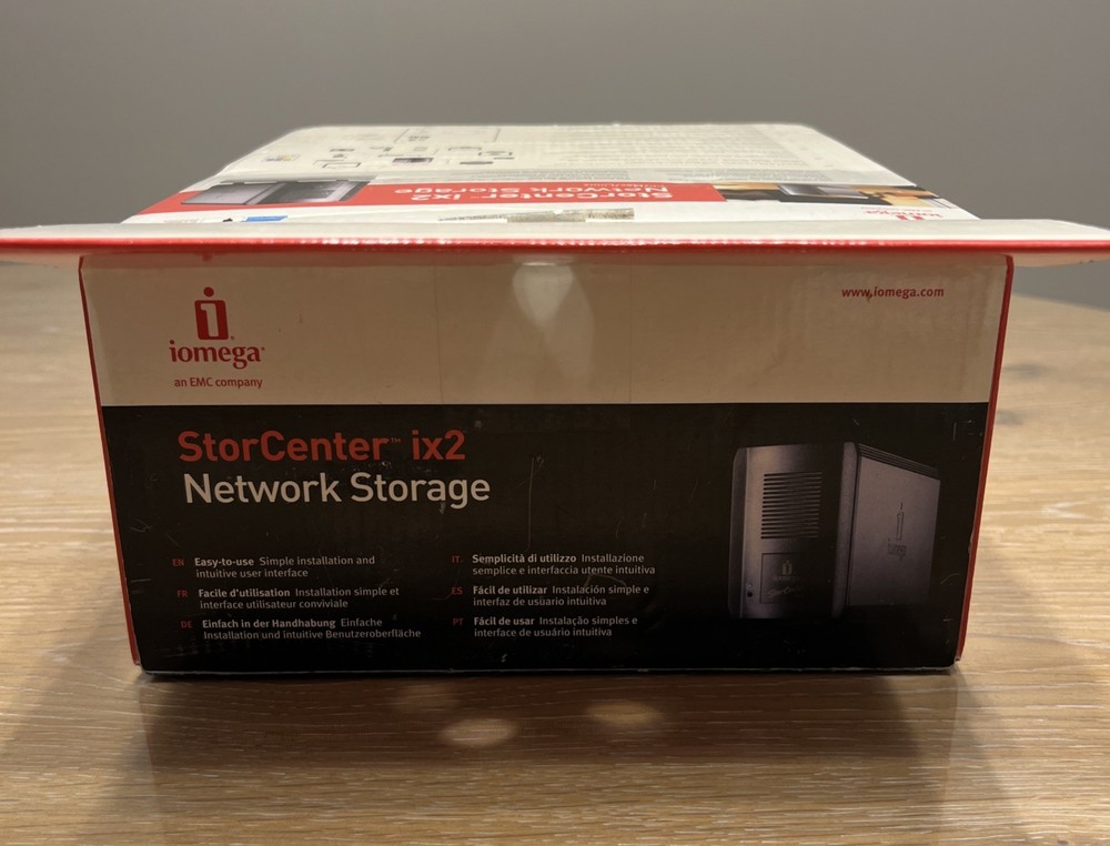Iomega storcenter ix2 2TB Network Storage Center PC/Mac/Linux