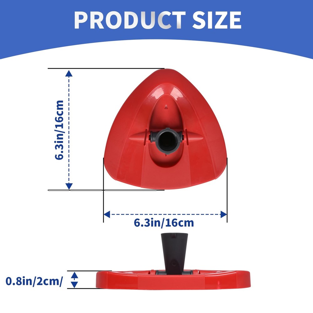 Spin Mop Base Part Compatible with Ocedar Mop EasyWring 1-Tank System, 1 Ct