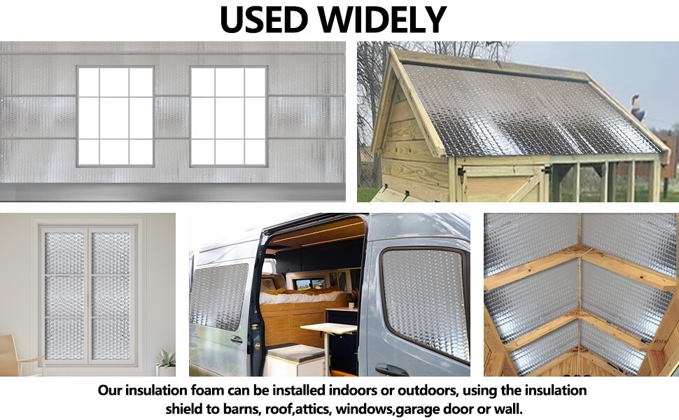 SmartSHIELD 1.5mm Reflective Foam Insulation - 48" x 200ft, Core Foam