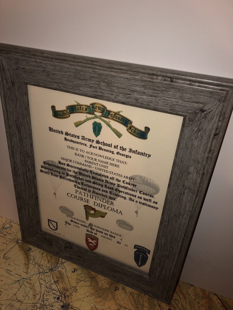 PATHFINDER COURSE DIPLOMA (COMMEMORATIVE CERTIFICATE)