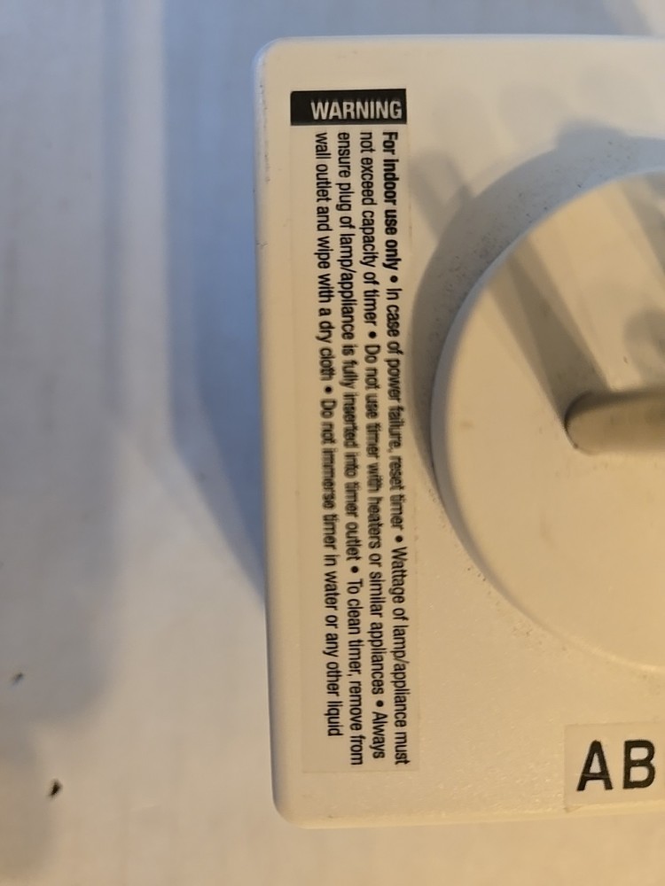 WESTEK Programmable Heavy Duty Digital Timer TE05W Works Pre-owned