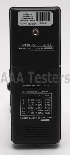Konica Minolta CL-100 Chroma Meter Tristimulus Color Analyzer CL100