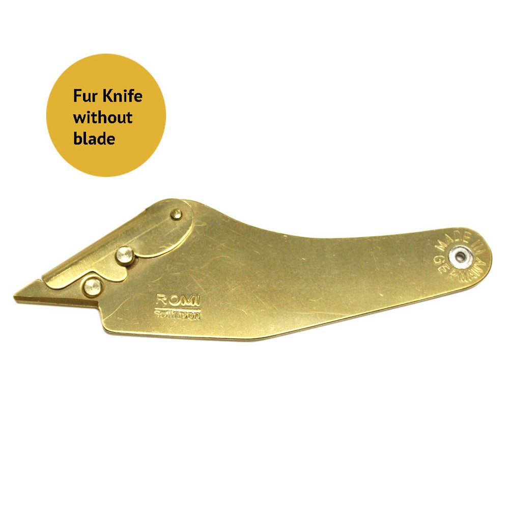 Lana's Fur and Leather Aeterna Razor Blade Knife