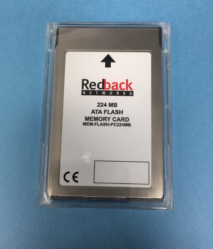 MEM-FLASH-PC224MB Redback 224MB ATA FLASH Memory Cards 905-0105 Type I