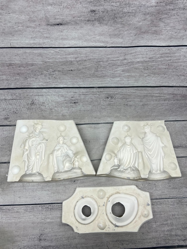 Atlantic Ceramic Casting Mold Nativity Wiseman #A43