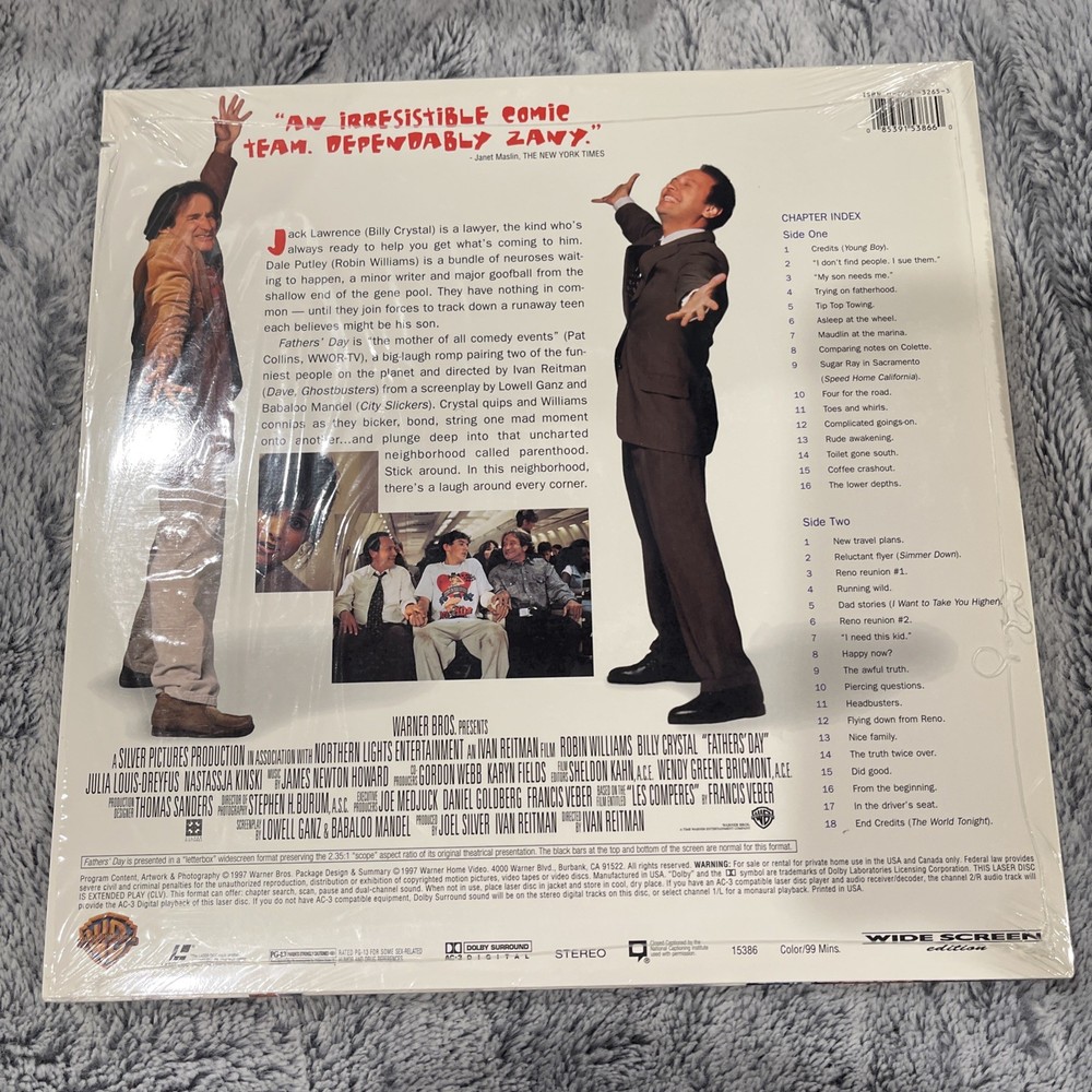 Fathers Day (Laserdisc, 1997)