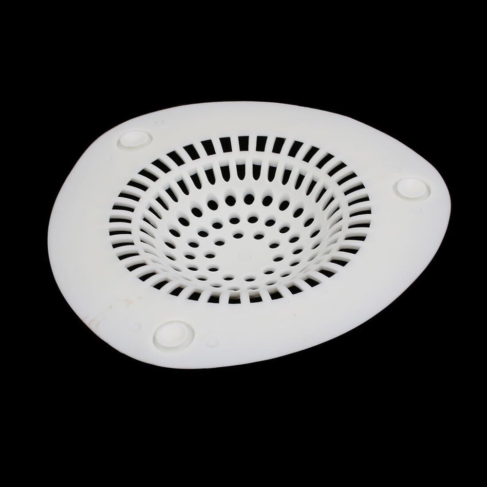 Silicone Drain Cover - 2 pack - White