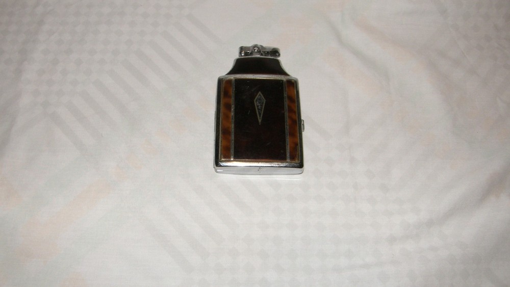 VINTAGE RONSON ART DECO MASTERCASE LIGHTER & CIGARETTE CASE 1950s