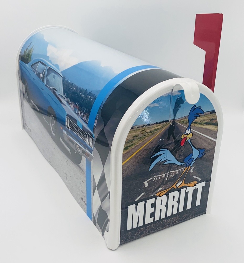 Roadrunner Custom Mailbox, Gift for dad, Personalized gift for Mom,