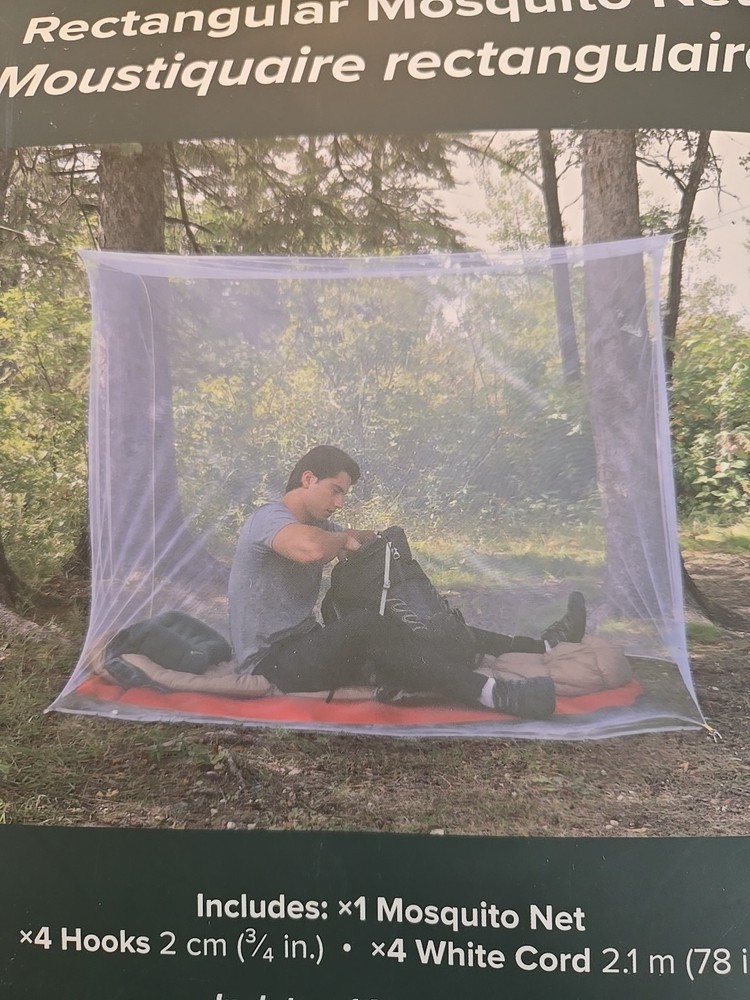 Coghlans Rectangular 78”x32”x59” Mosquito Net