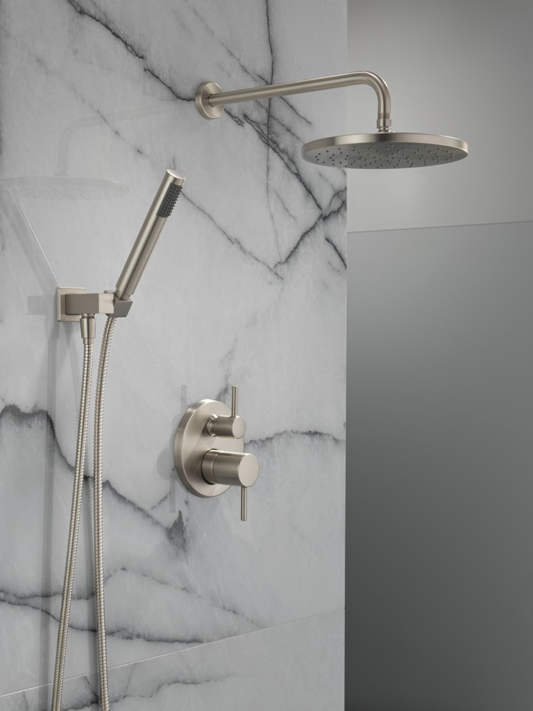 Delta 342702 Modern Round Non Shared Function Shower System - Bronze