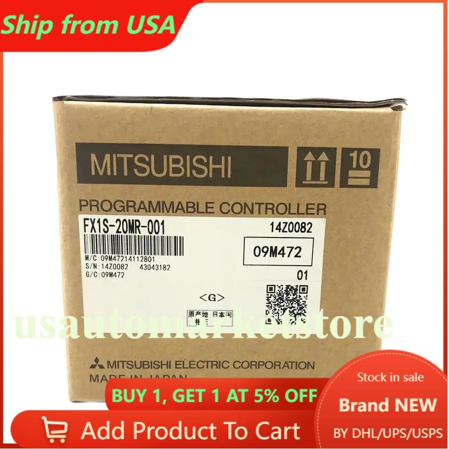 New Mitsubishi FX1S-20MR-001 Programmable Controller FX1S20MR001 Fast Ship