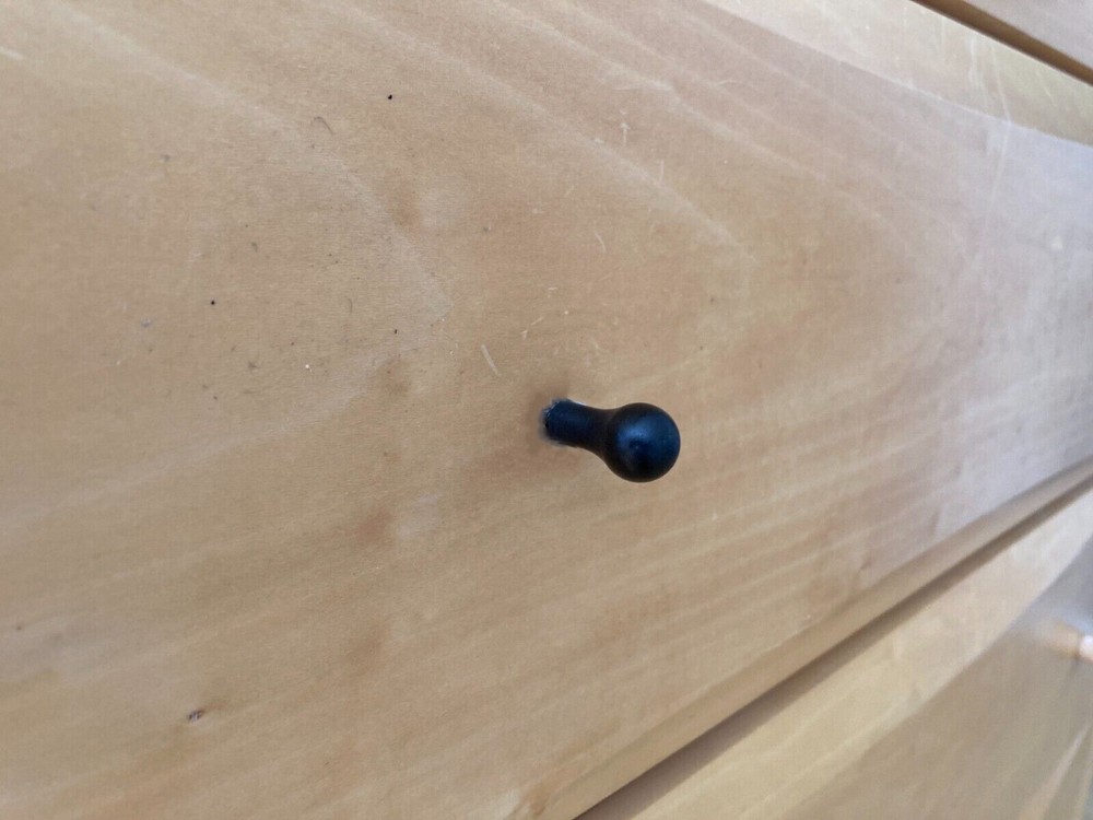 Beautifully crafted replica McCobb mid-century modern RYAN teardrop drawer pull