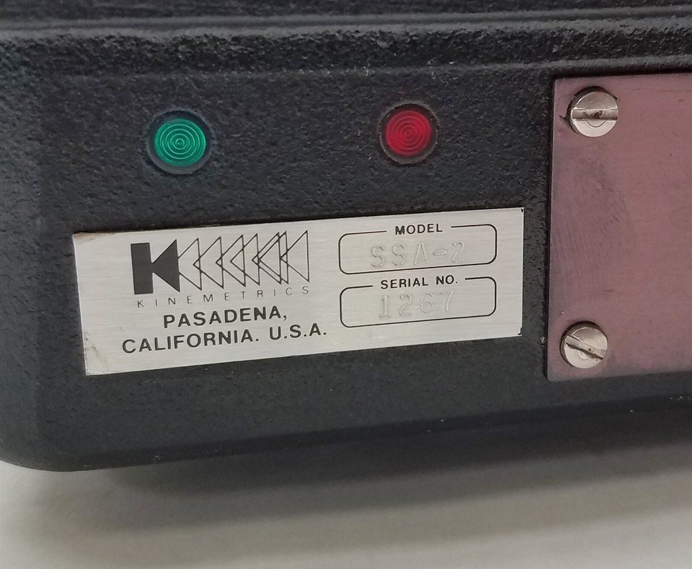 Kinemetrics SSA-2 Digital Solid State Strong Motion Accelerograph Recorder