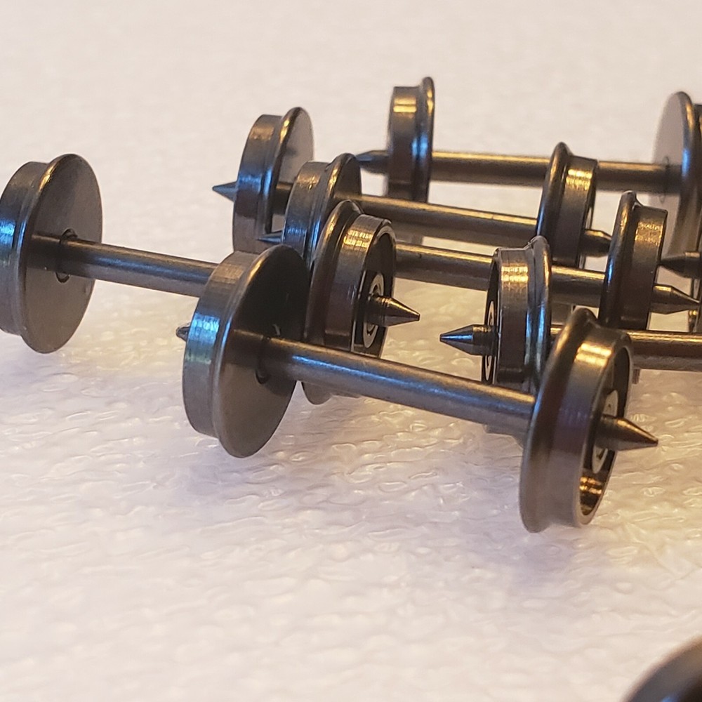 HO Scale Metal Wheels by Roll-Tru - Freight Replacement Wheels