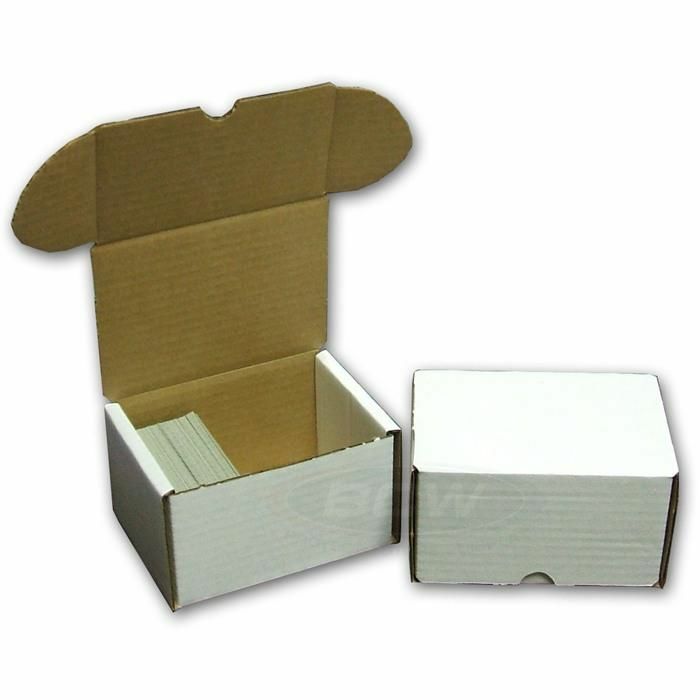 10 BCW 330 Count Card Storage Boxes