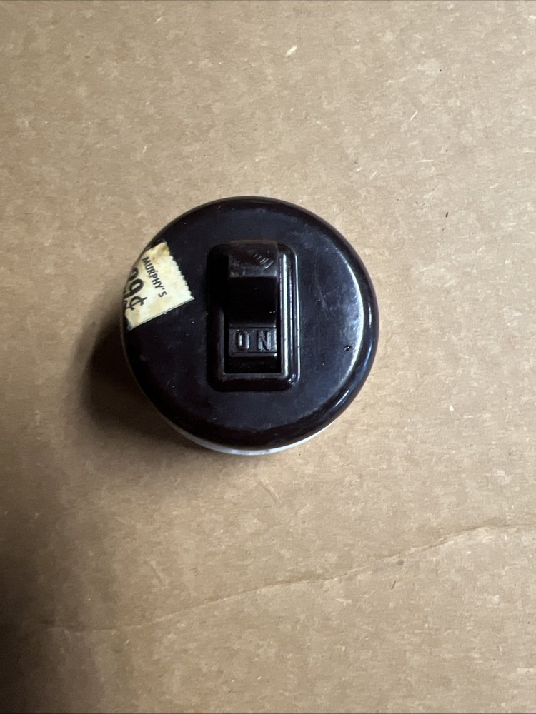 Antique/Vintage (Viton?)  Electric Single Pole Switch