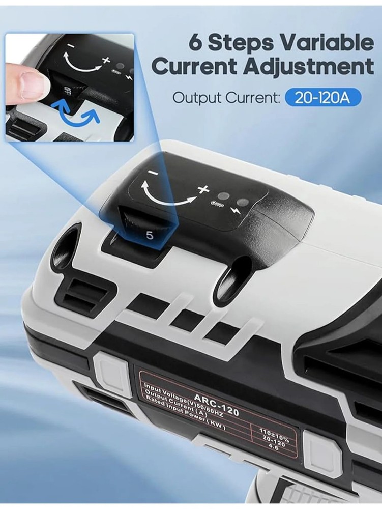 Handheld Welder Machine 110V Portable ARC Welding Machine IGBT Inverter Variable