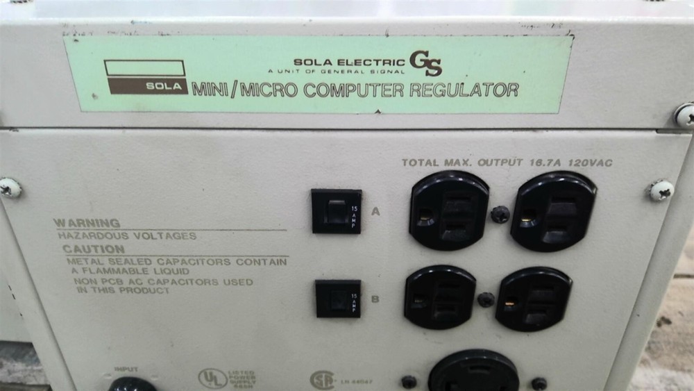 Sola 63-13-220-06 Mini/Micro Computer Regulator