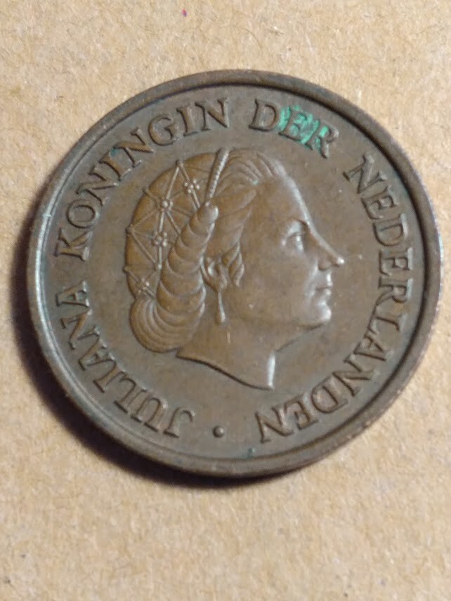 1951 Netherlands 5 Cents