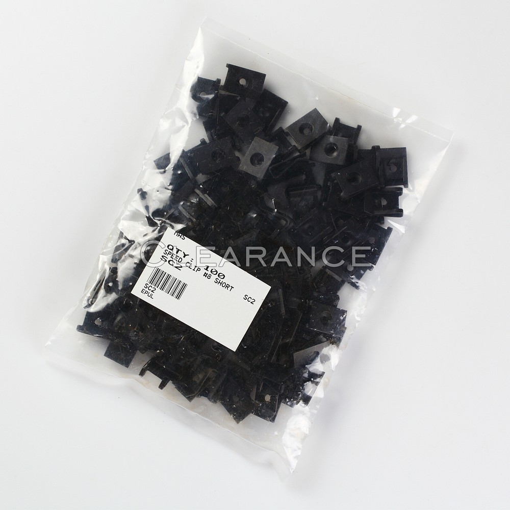 Speed Clips #8 Short U Type Screws 100pcs SC2