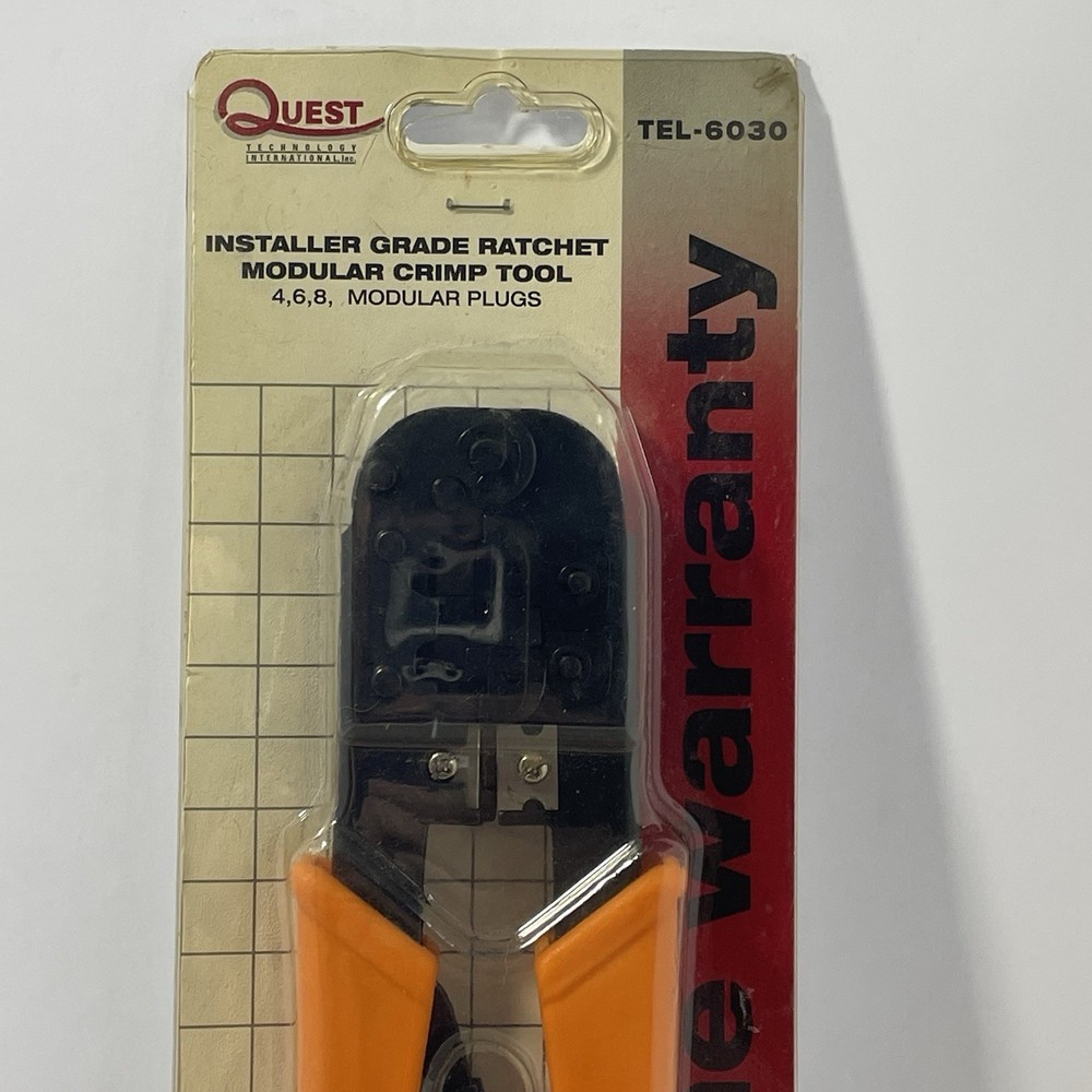 QUEST TECHNOLOGIES TEL-6030 CRIMPER