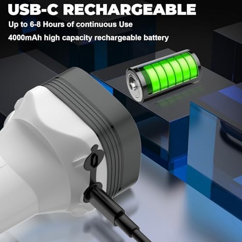 Flashlight Rechargeable High Lumens, 3-in-1 Flashlight Lantern Combo, Mini