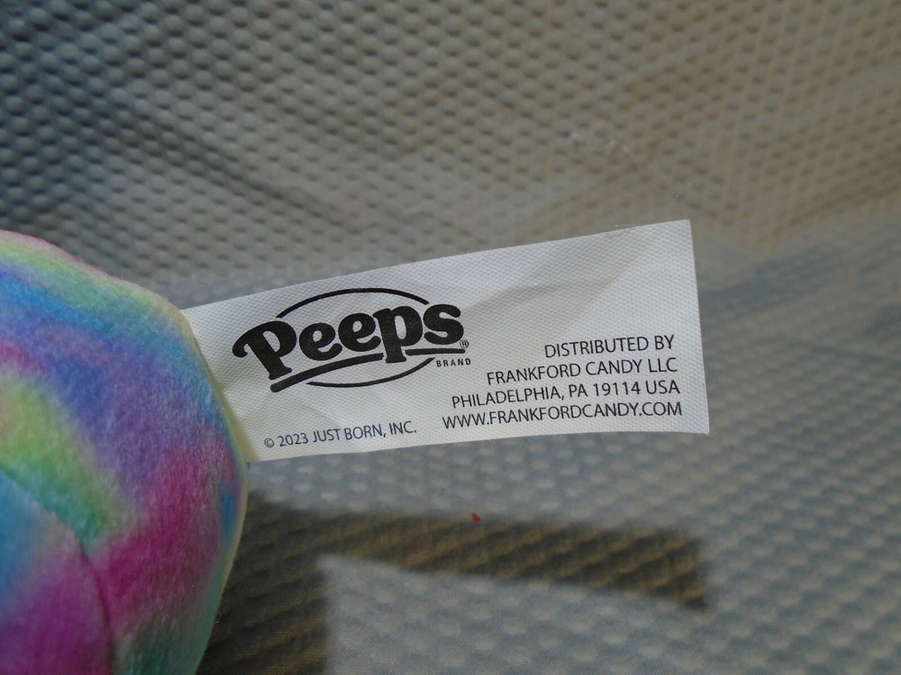 2023 RAINBOW PEEPS BUNNY RABBIT 6" PLUSH (ML186)