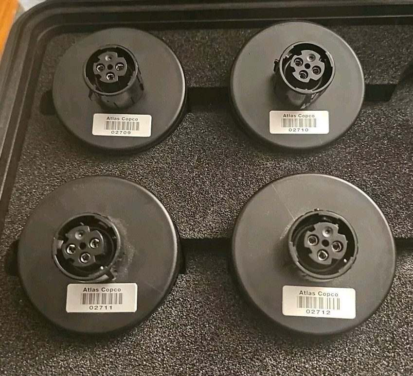 Atlas Copco Data Logger Kit. Includes 4 Ea. Loggers and Transducers.