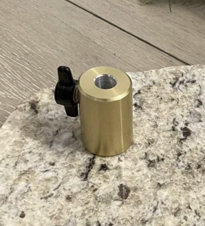 Black Fly Tying Base Stem Adapter