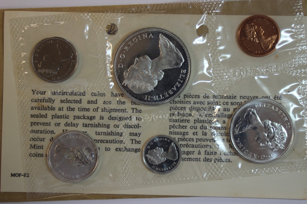 1965 Canada Proof Like Set In Original Mint Packaging Grade Mint State (NUM5778)