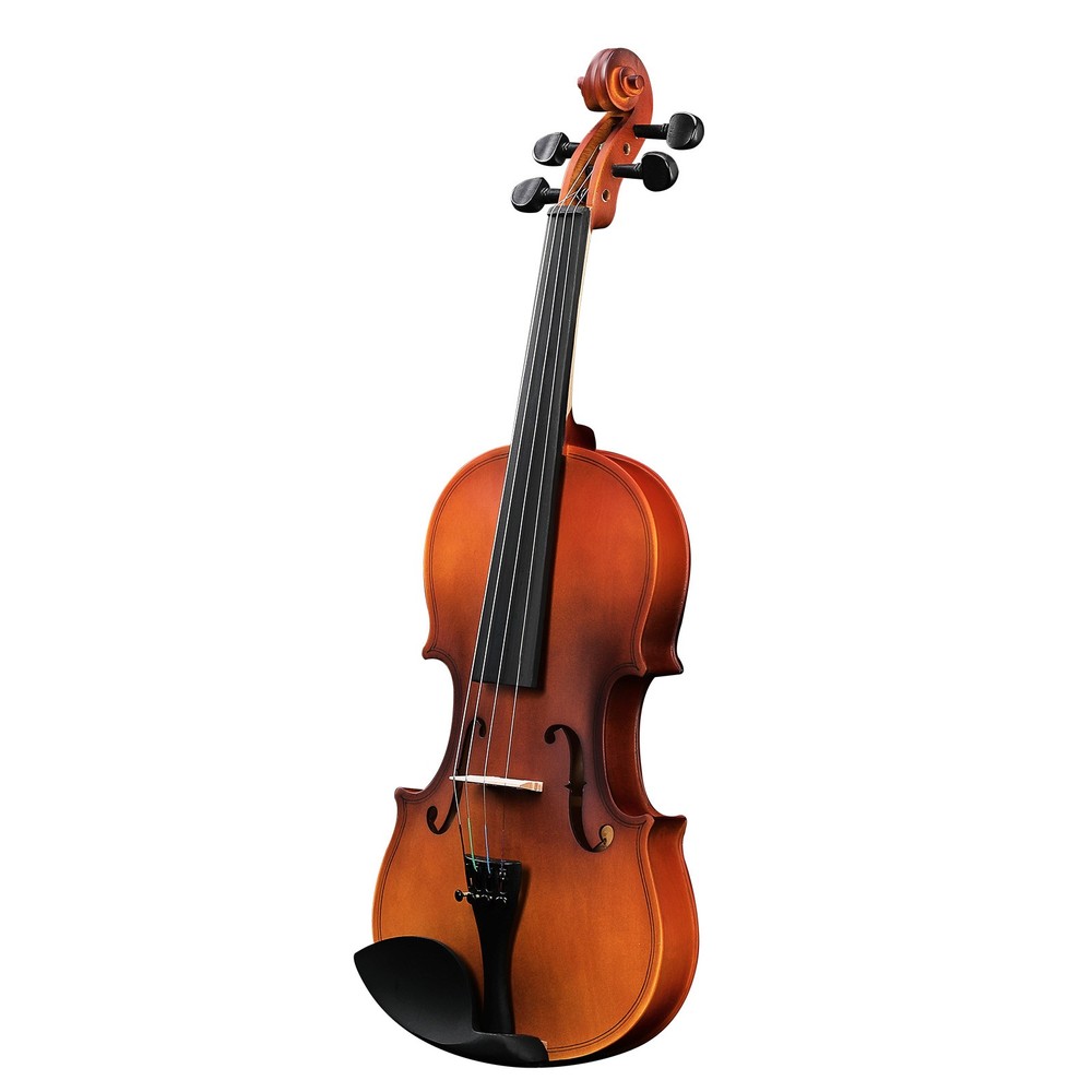 3/4 acoustic violin set (includes case, rosin, tuner, strings, and tone marks)