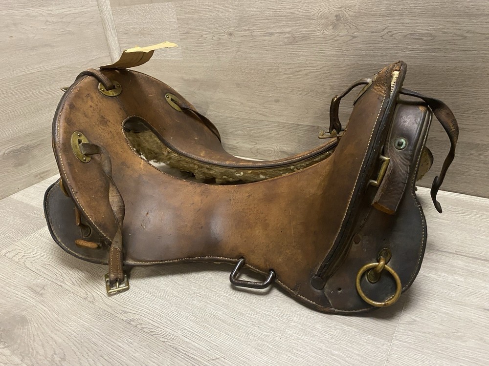 Rare McClellan Calvary Saddle 1902-1908 Authentic! Has Stampes (See Desc)
