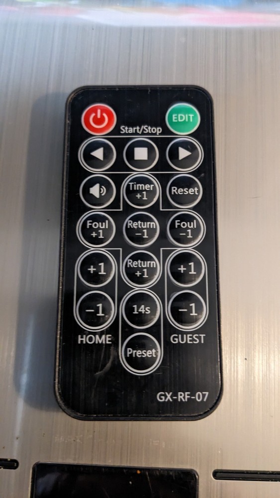 Basketball Digital Scoreboard Remote Control for Countdown Clock By Saditesdk