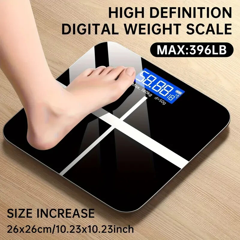 Weight Scale Electronic Scale, 396 Pound Digital Bathroom Scale, High-precision