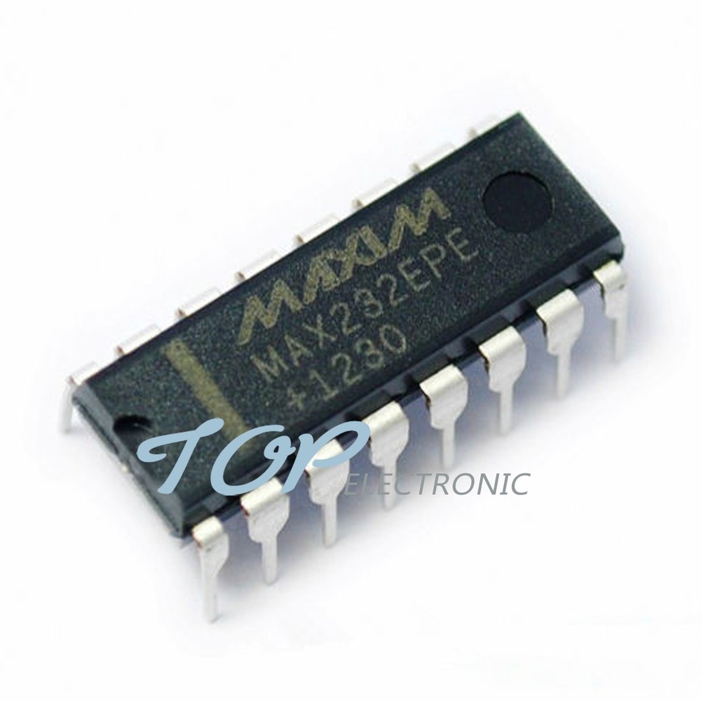 10PCS MAX232EPE MAX232 DIP-16 MAXIM CHIP IC
