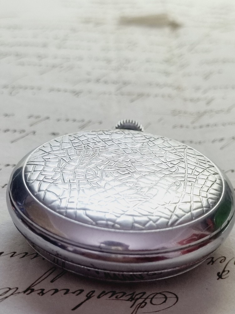 zorba nickel case pocket watch working